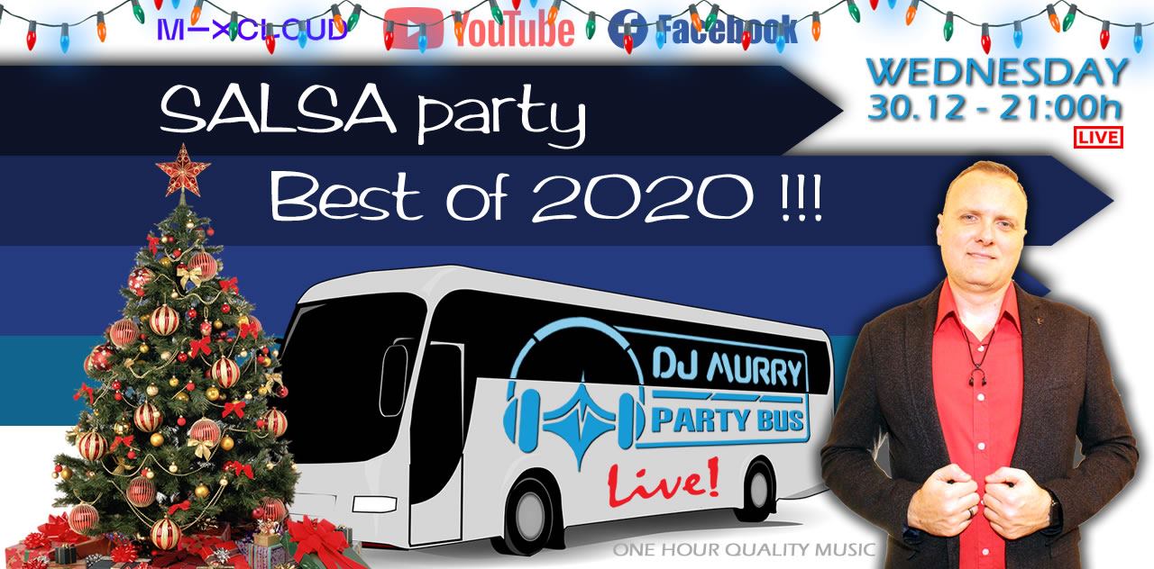 DJ Murry Party Bus - Best of SALSA 2020 LIVE Session !!!