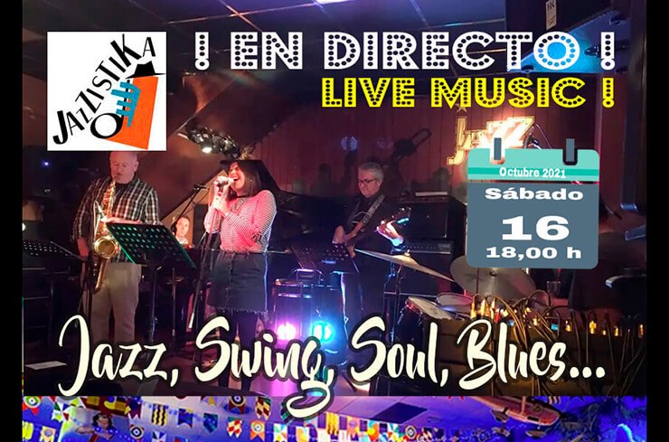 Fiesta Swing con Jazzistika en directo