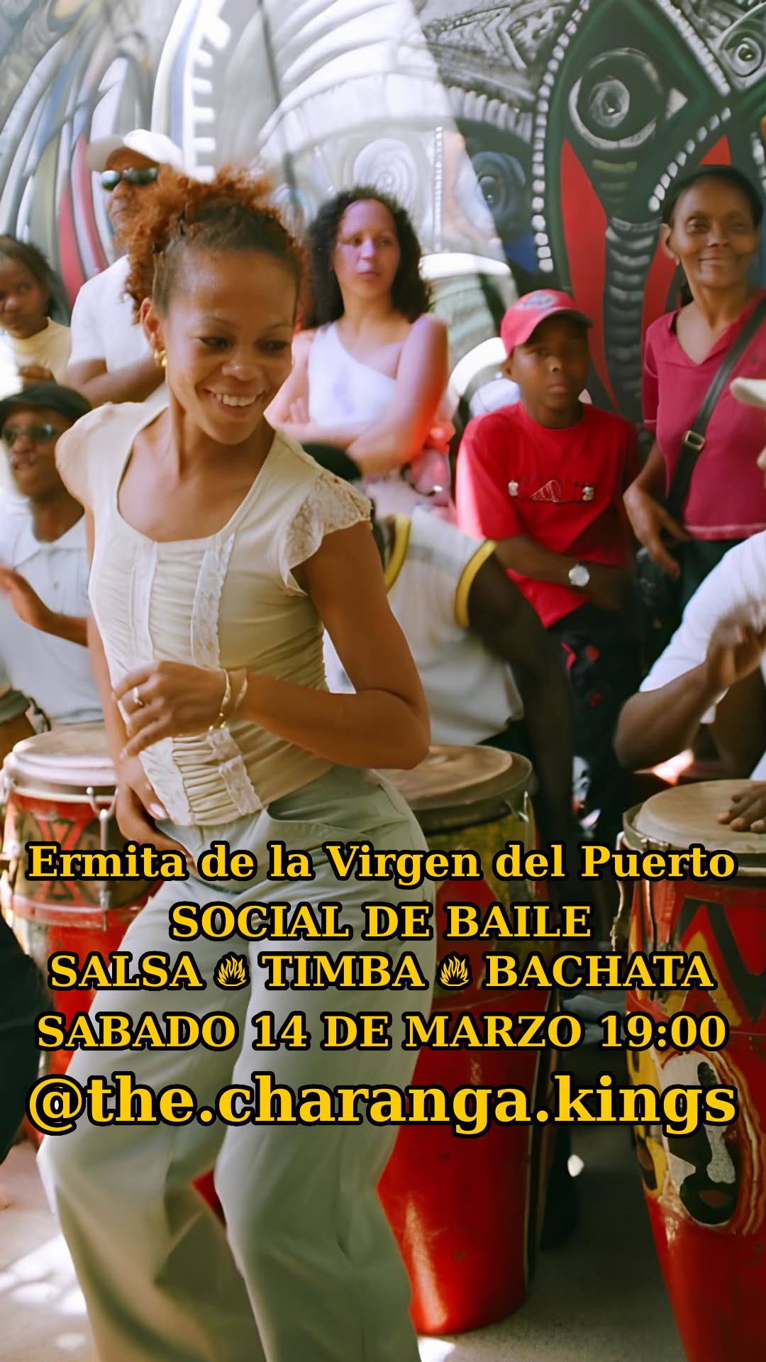 Social de Baile 💃🏻🕺 Salsa 🔥 Timba 🔥 Bachata 🔥 Merengue en la Ermita 🏡