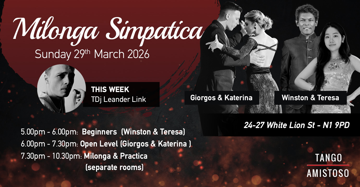 Milonga Simpatica - 29.03.2026