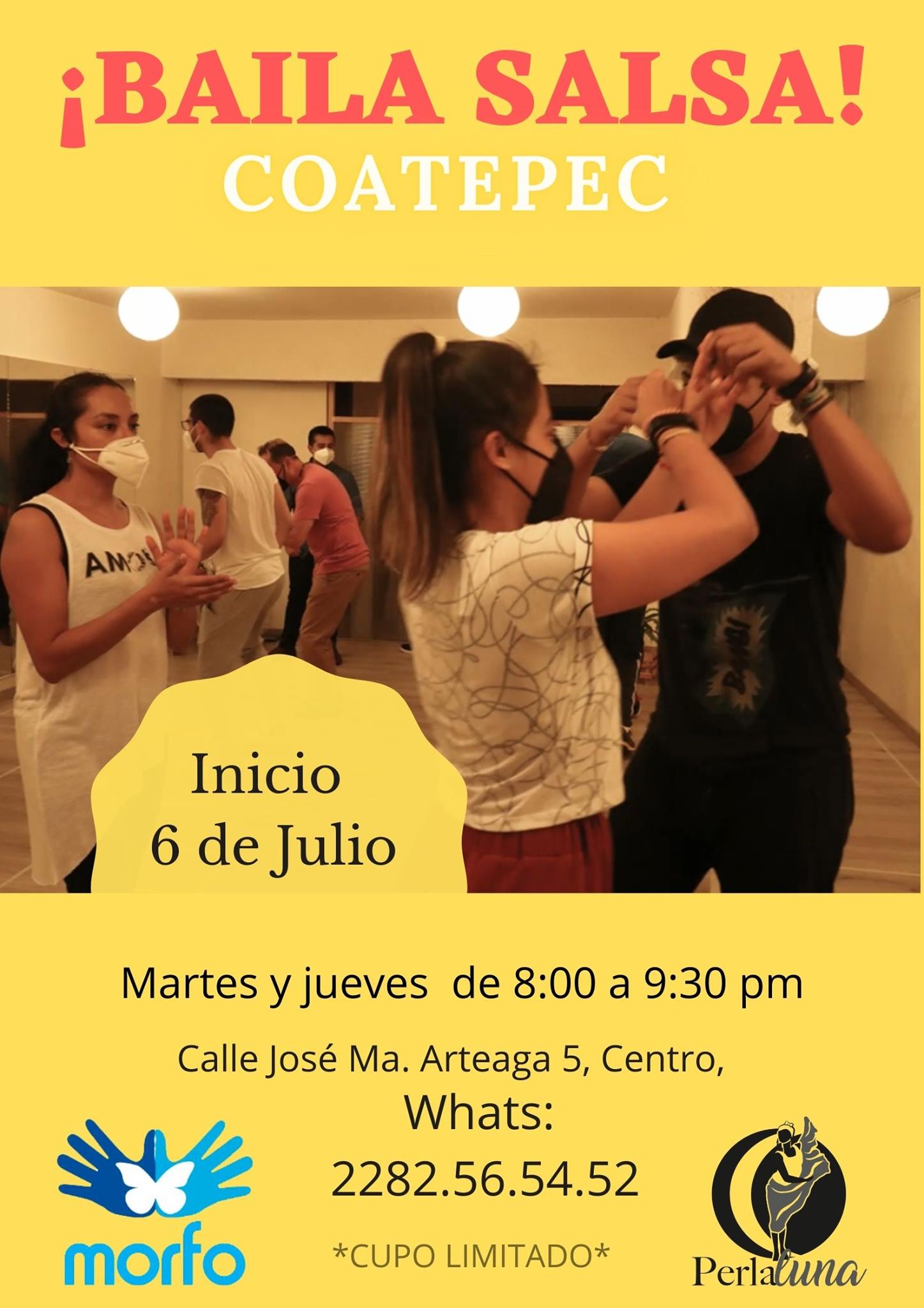 TALLER DE SALSA: BAILE PARA JOVENES Y ADULTOS