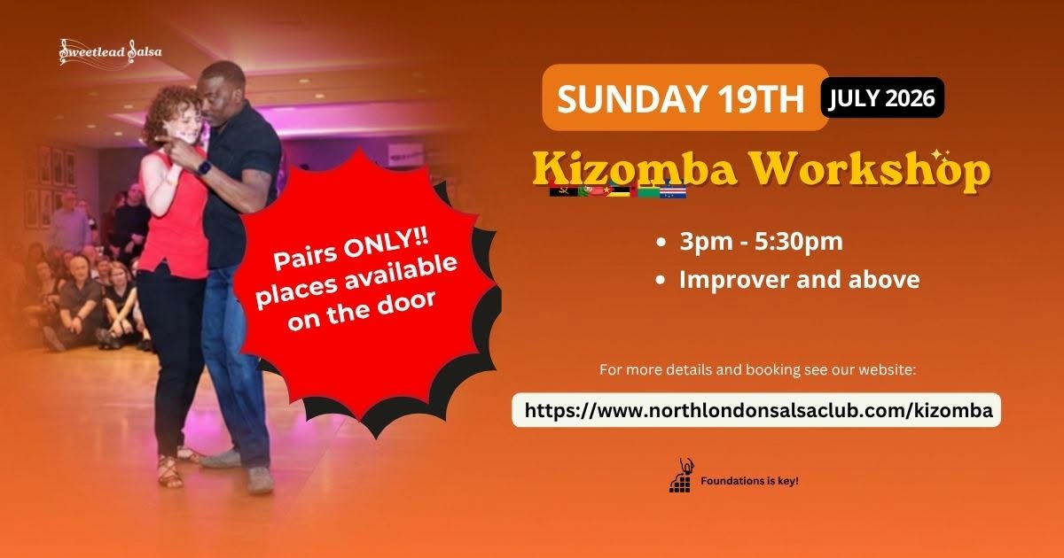 Sweetlead Kizomba Workshop for Improvers and above