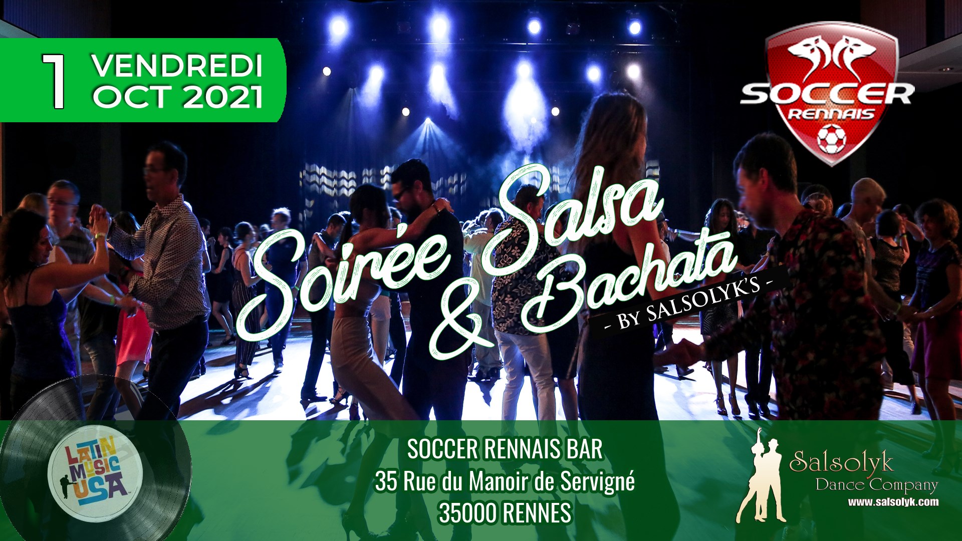 Soirée Salsa & Bachata by Salsolyk's