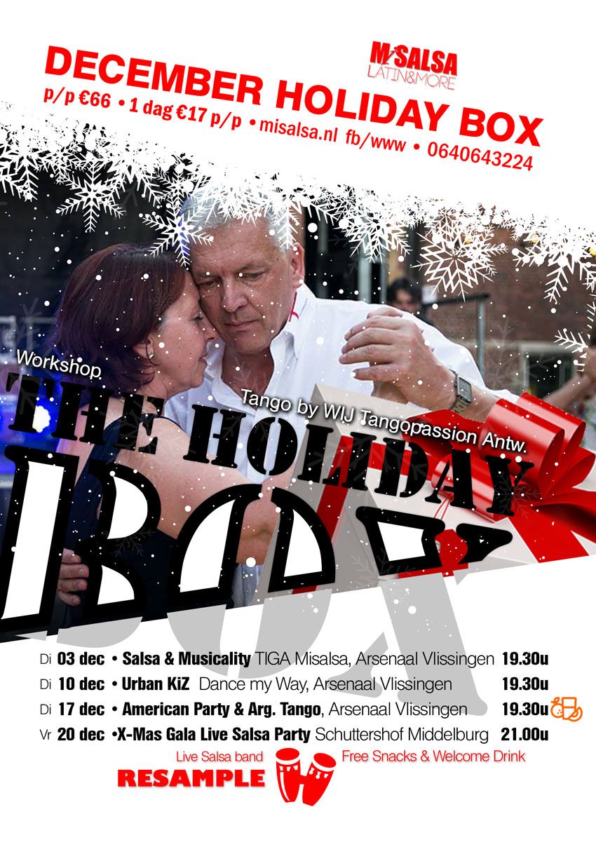 Workshop Tango by Wij Tango - Holiday Package