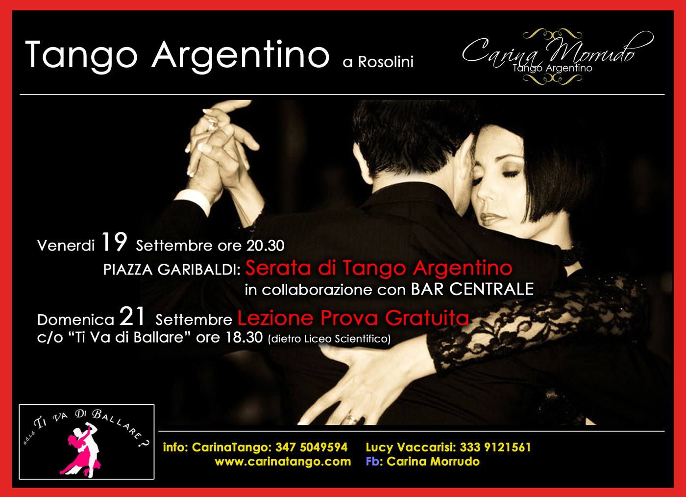 TANGO A ROSOLINI: Lezione GRATUITA primi passi!