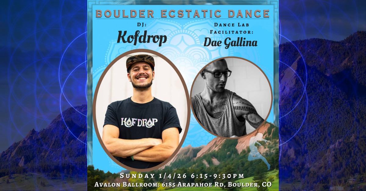 Boulder Ecstatic Dance (BED) - Kofdrop 1 4