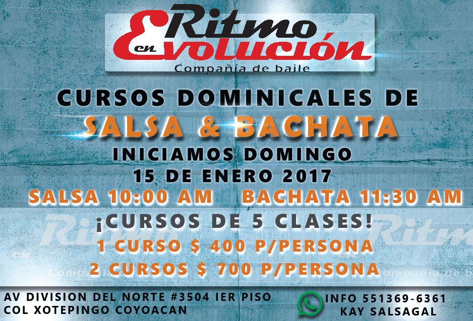 Cursos De Salsa Y Bachata En Domingo