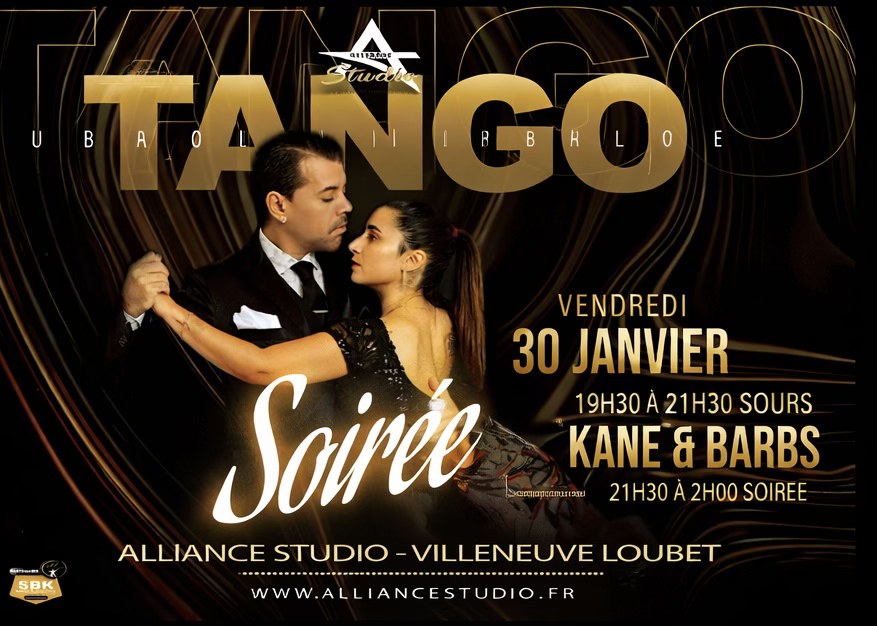 Soirée et cours Tango Élégance & Passion