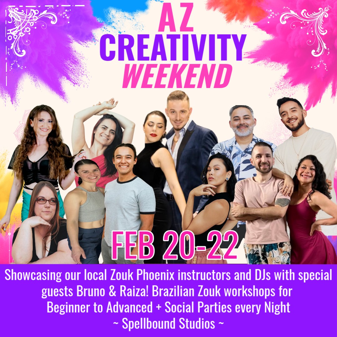 AZ Zouk Creativity Weekend with Bruno & Raiza!