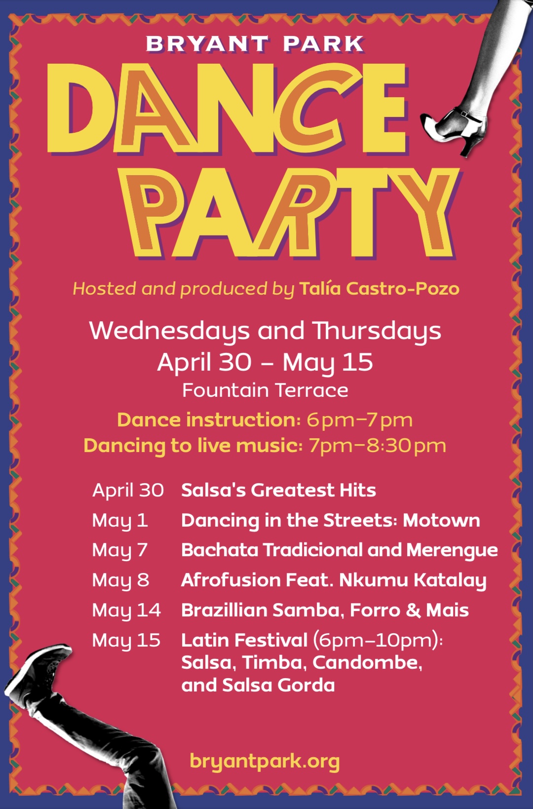 Bryant Park Dance Party