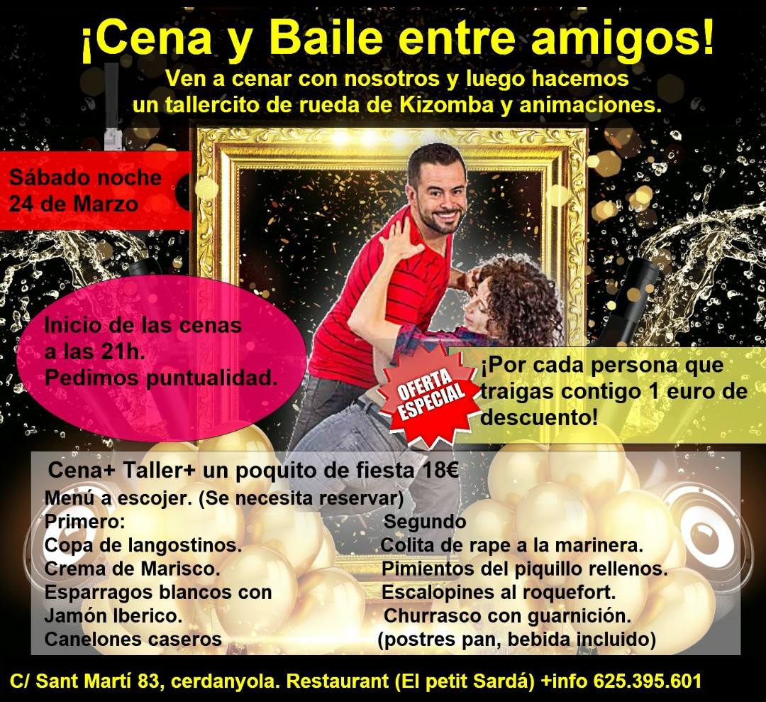 Cena Kizombera En Cerdanyola