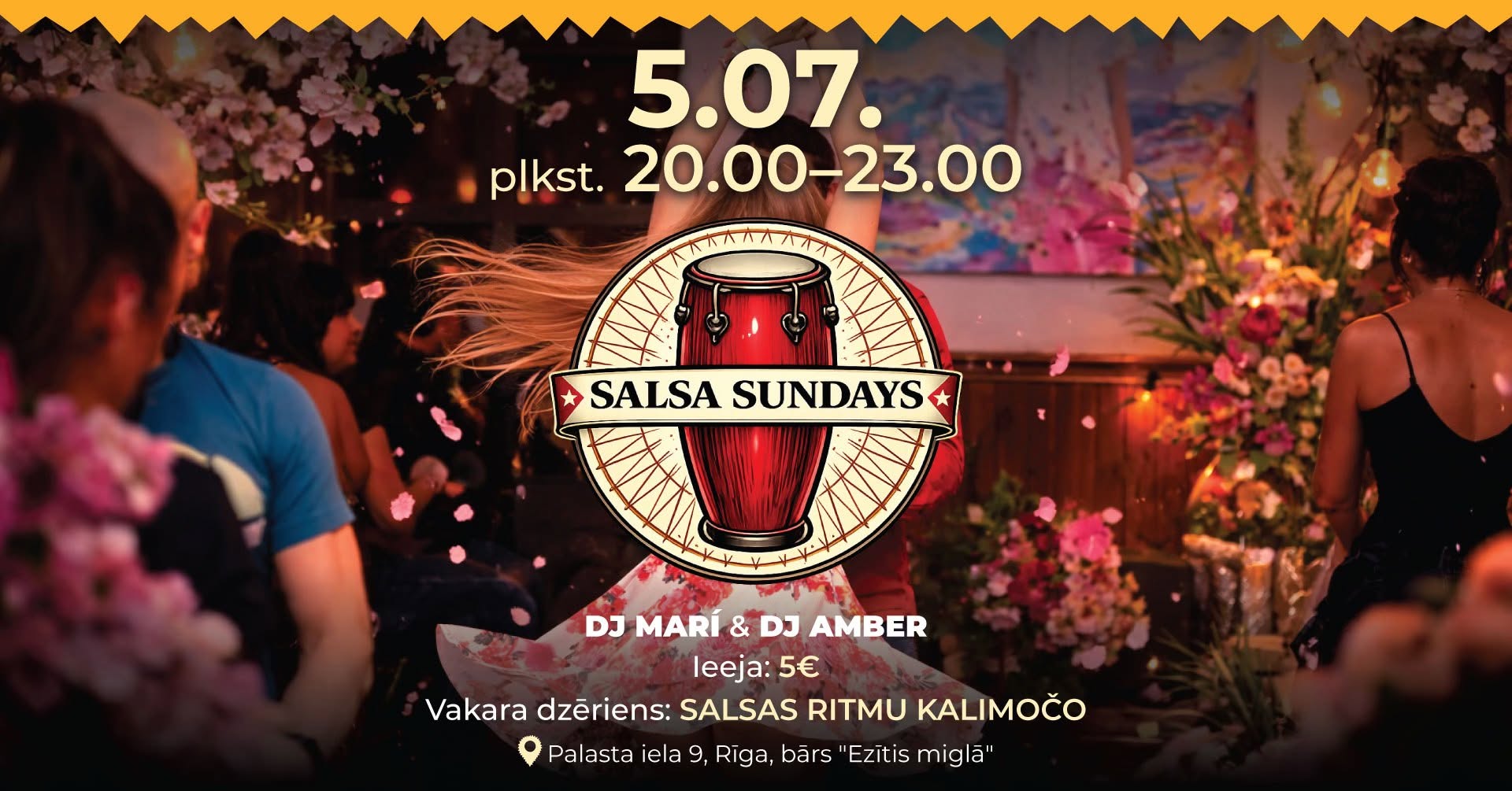 SALSA SUNDAYS Ezītis miglā Palasta ielā