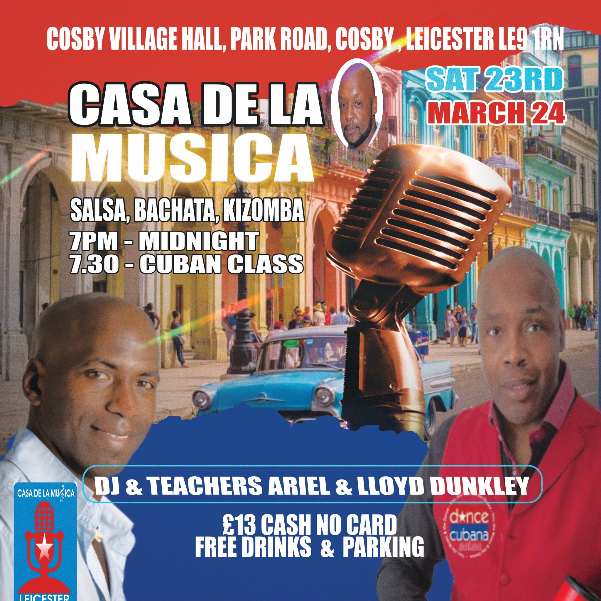 ๐จ๐บ "CASA DE LA MUSICA LEICESTER " ๐จ๐บ GUEST DJ & TEACHER LLOYD DUNKLEY