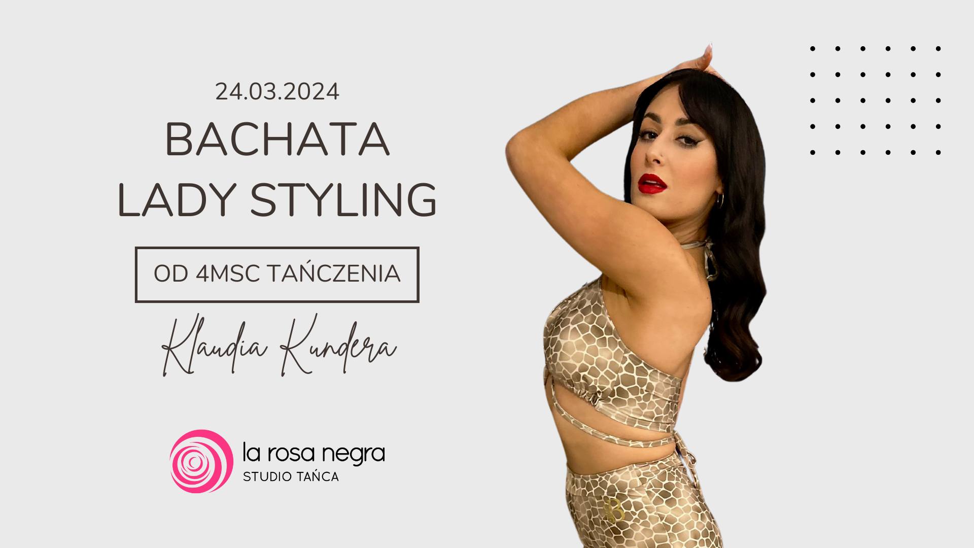 Bachata Lady Styling z Klaudią Kunderą - zajęcia weekendowe