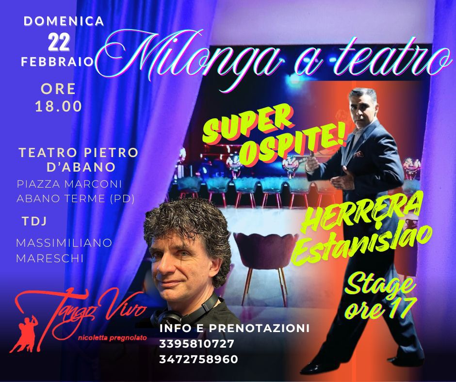 Milonga a Teatro