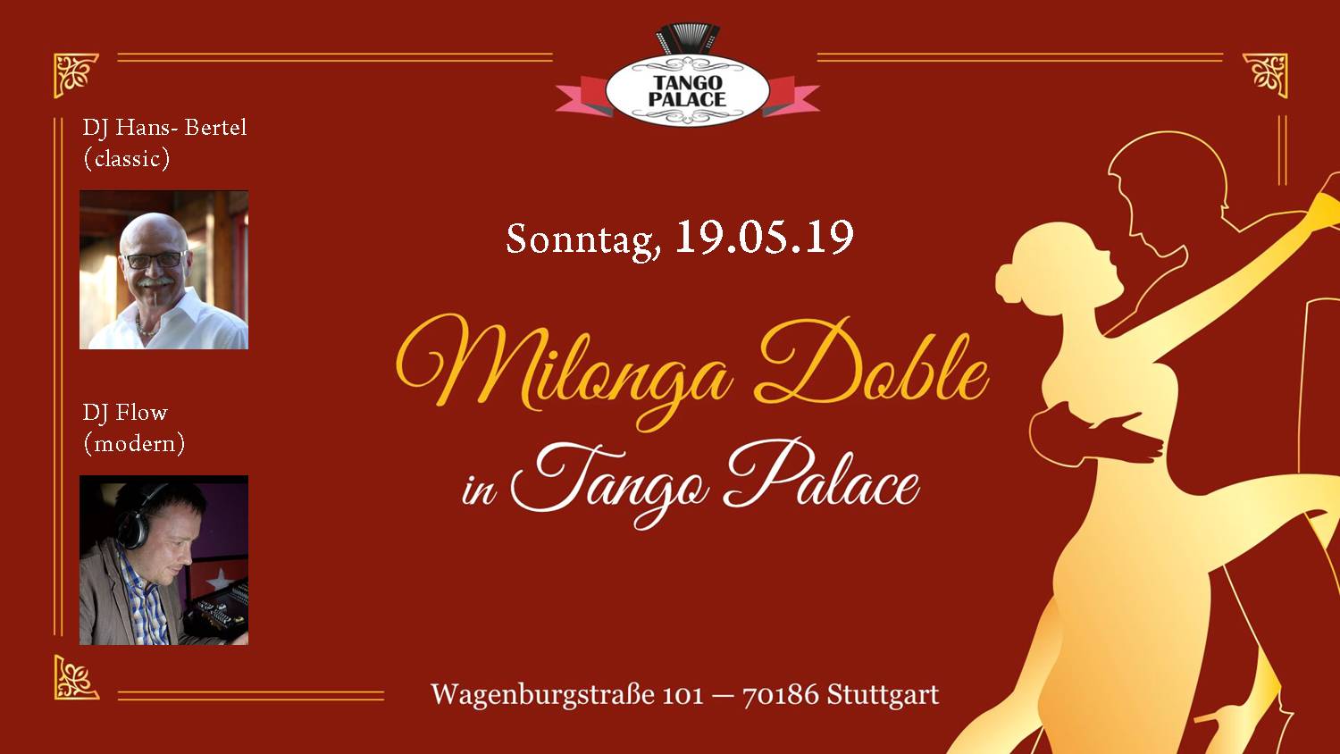 Milonga DOBLE in Tango Palace