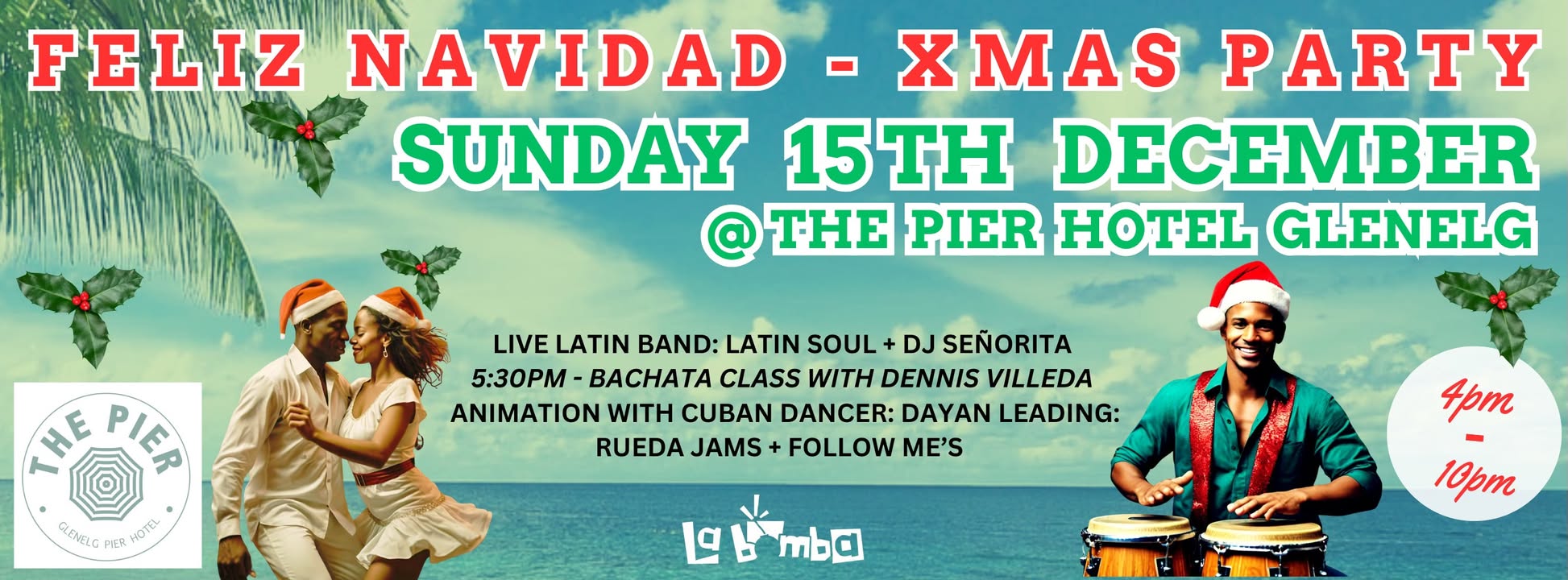 FELIZ NAVIDAD Latino Xmas Party at The Pier