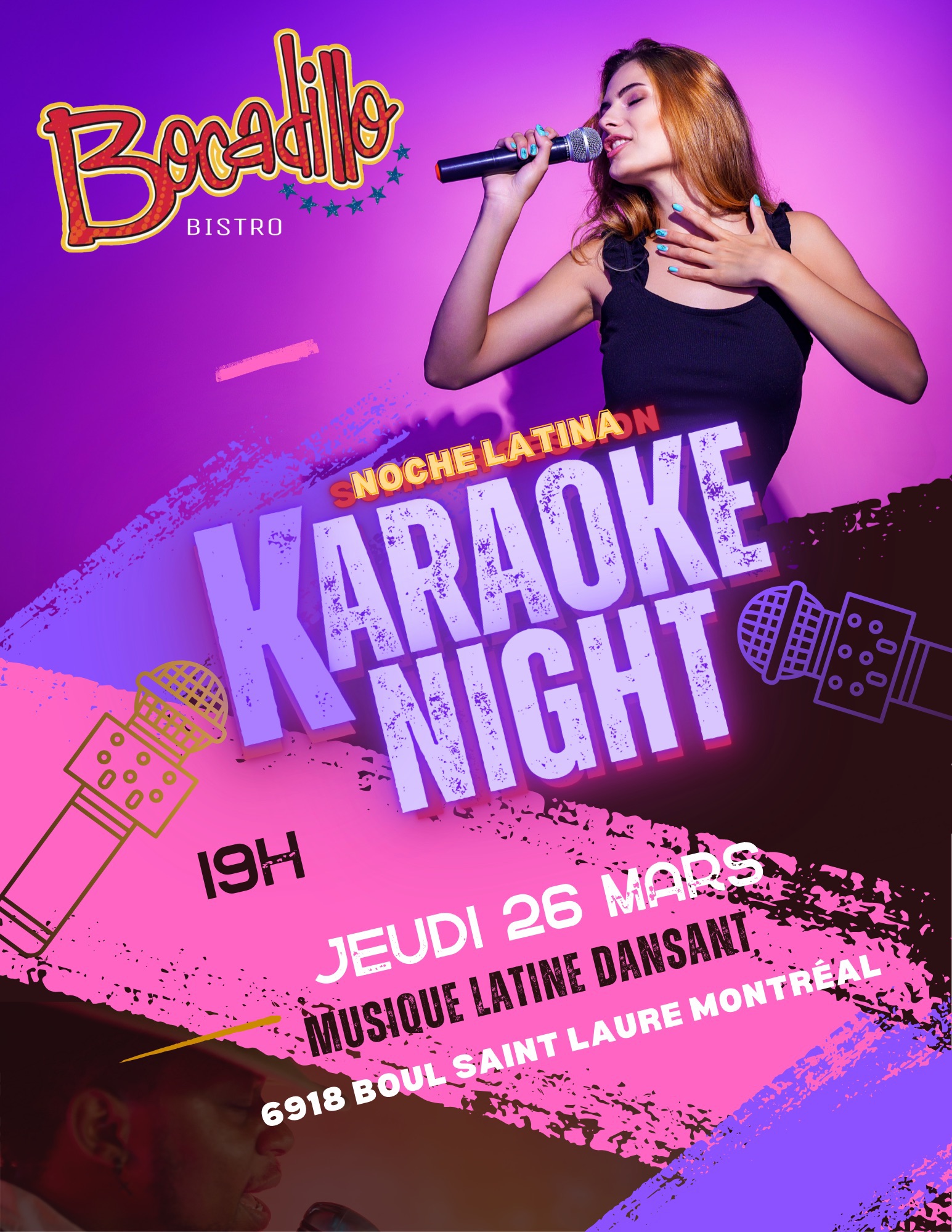 Karaoke dansante🕺🏻💃🎤