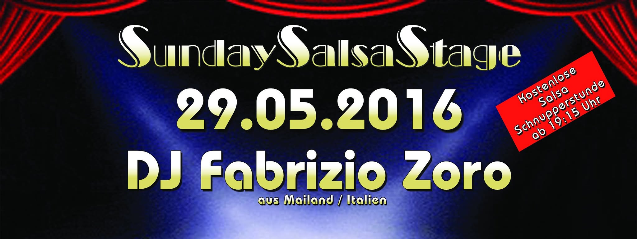 29.05. SundaySalsaStage & DJ Fabrizio, Milano