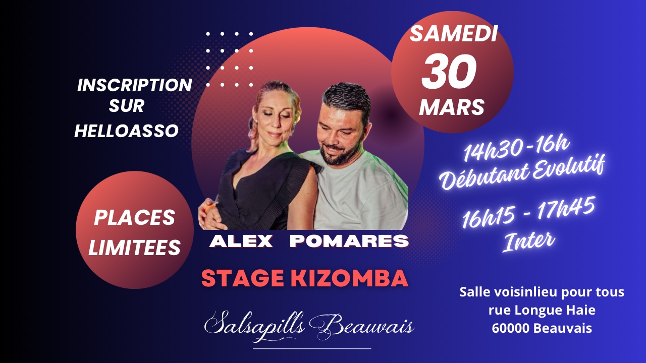 Stage Kizomba évolutif
