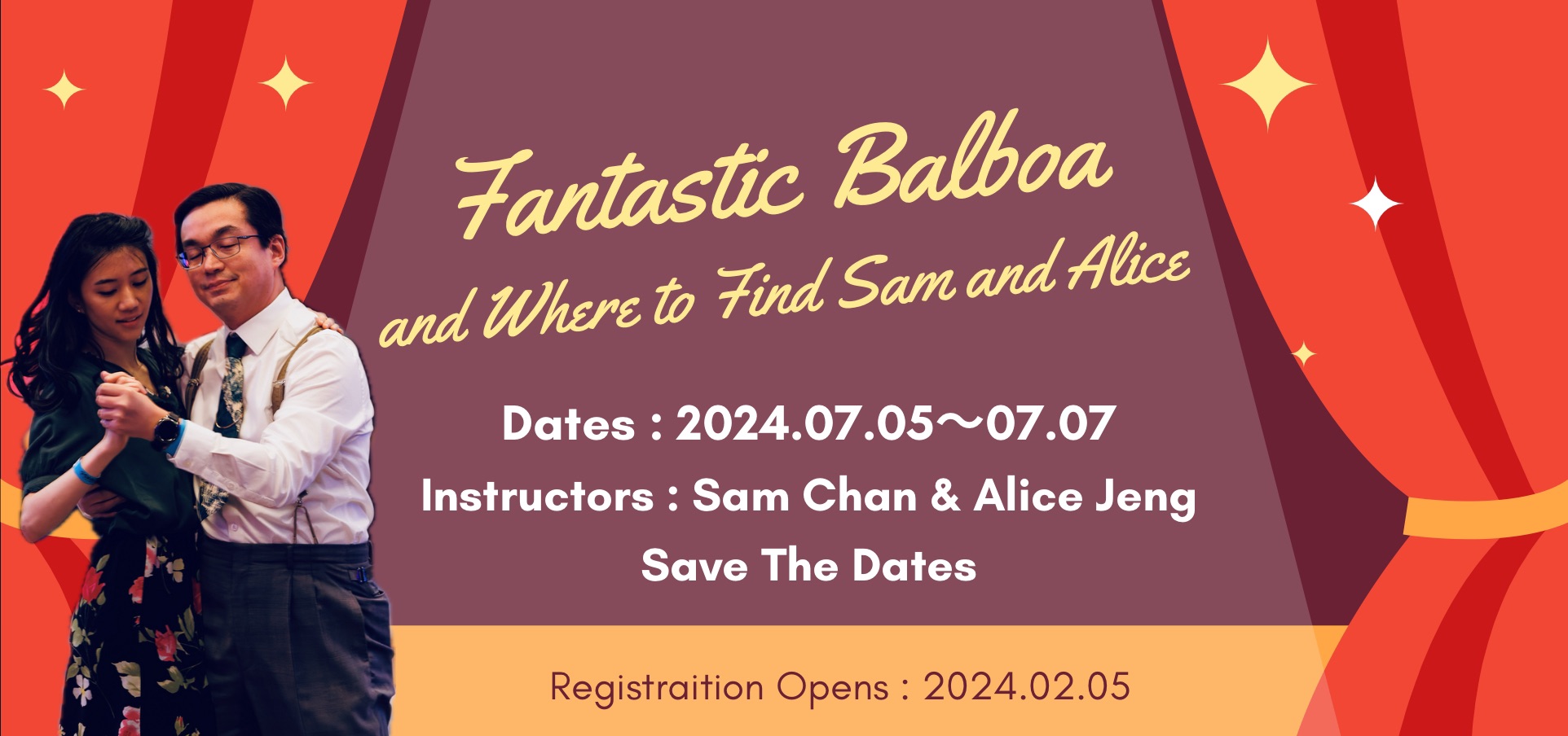 Fantastic Balboa and Where to Find Sam and Alice