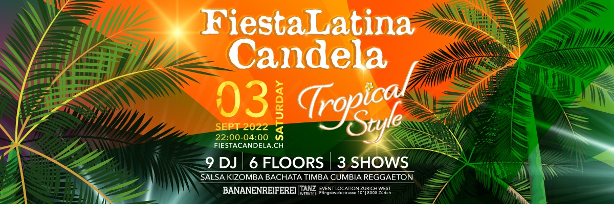 Fiesta Latina Candela - Tropical Style