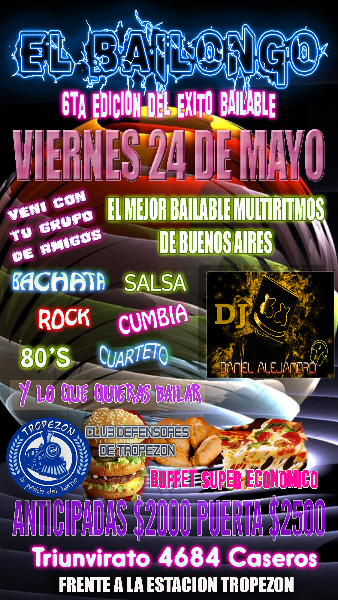 EL BAILONGO exito total!