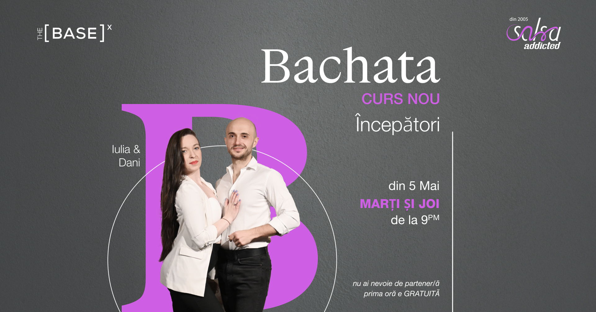 Bachata Începători 19 Mai