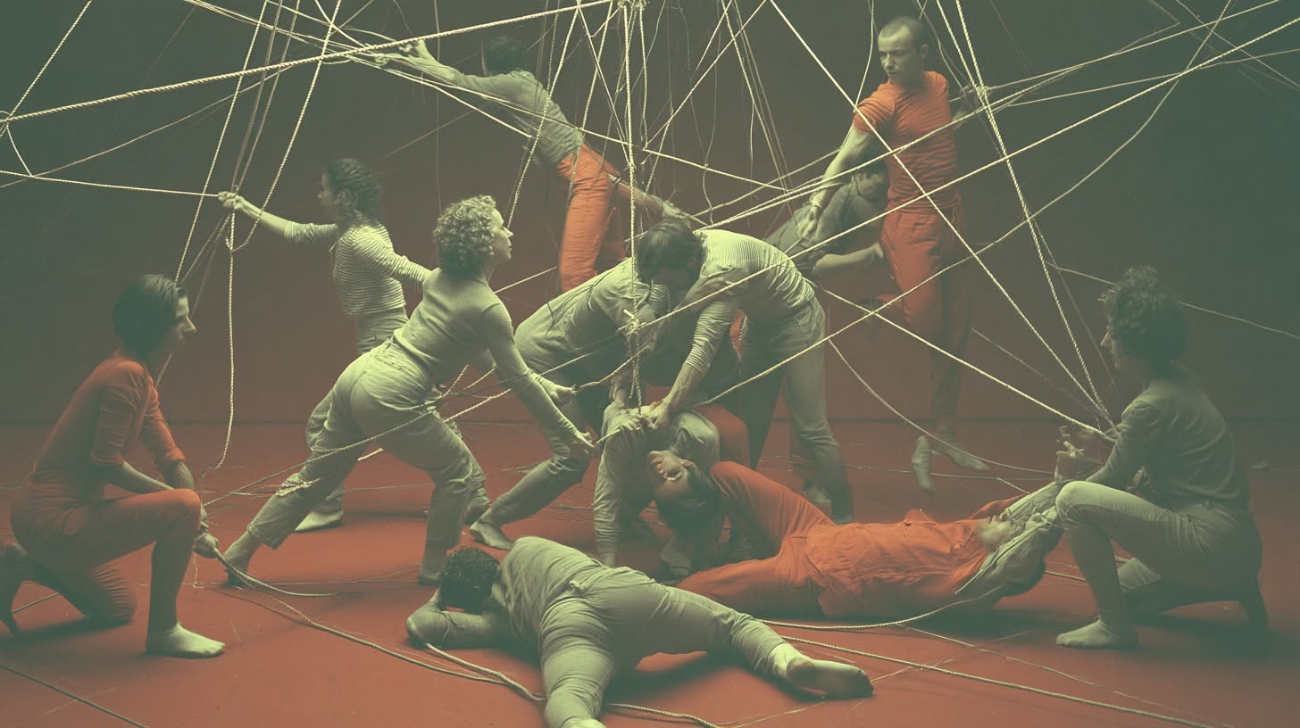 INTERTWINED SHIBARI CONTACT IMPRO MOVEMENT WORKSHOP
