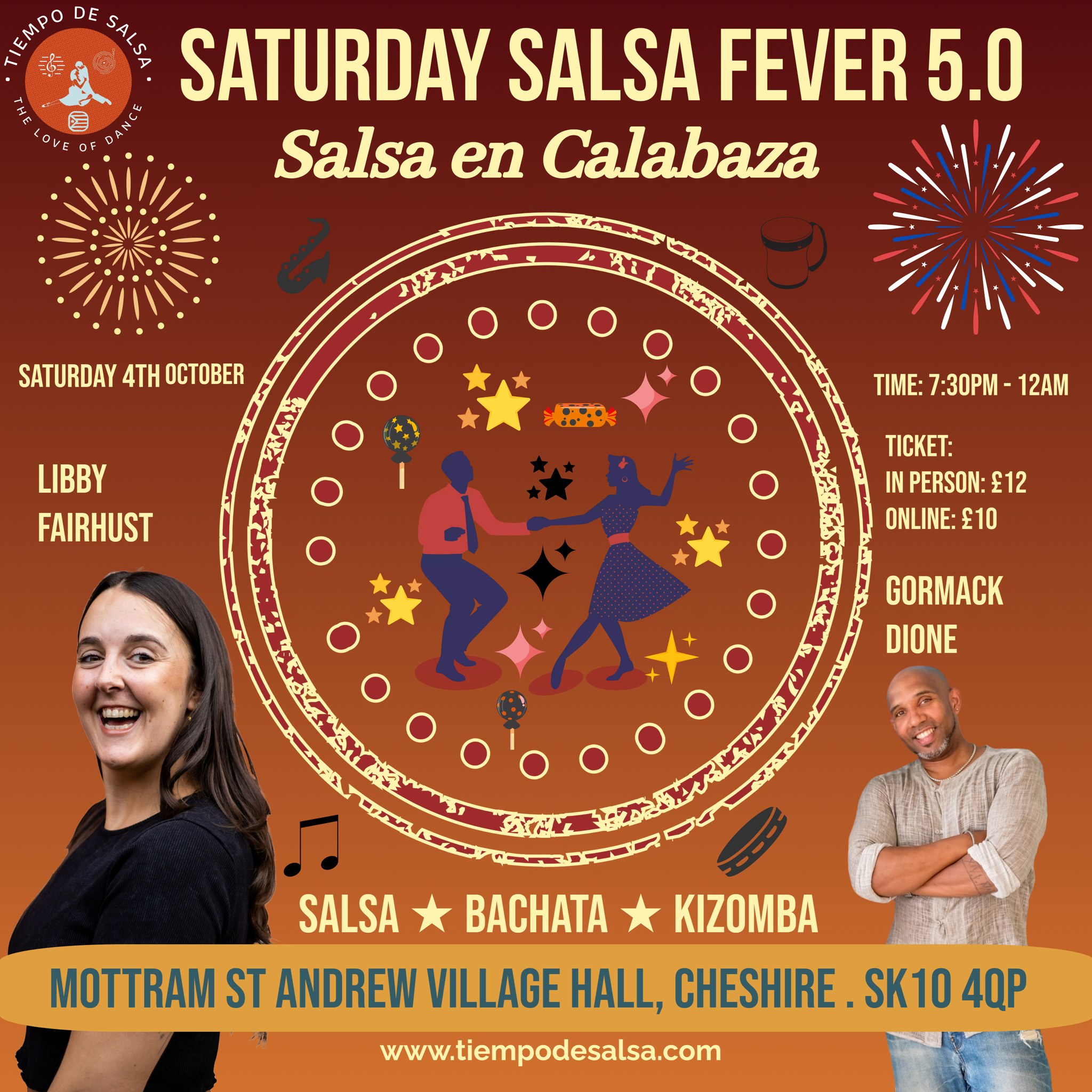 ★ Saturday Salsa Fever (SSF) 5.0 ★ Salsa en Calabaza ★ Gormack & Libby