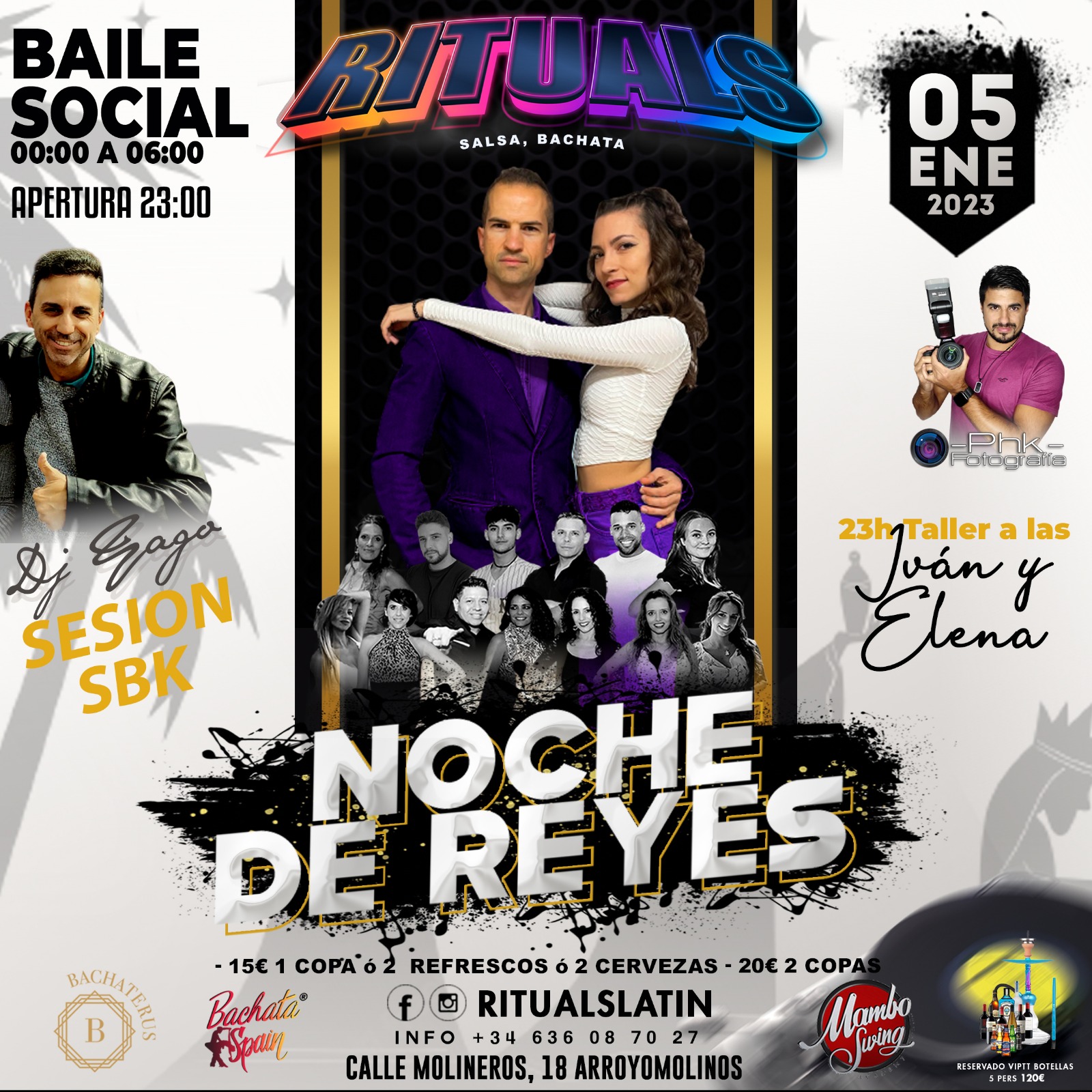 NOCHE DE REYES - RITUALS EN MAMBO SWING (Jueves 5 de Enero)