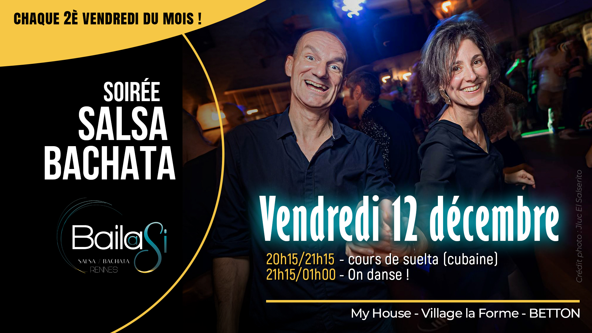 Soirée Salsa Bachata par BAILASI