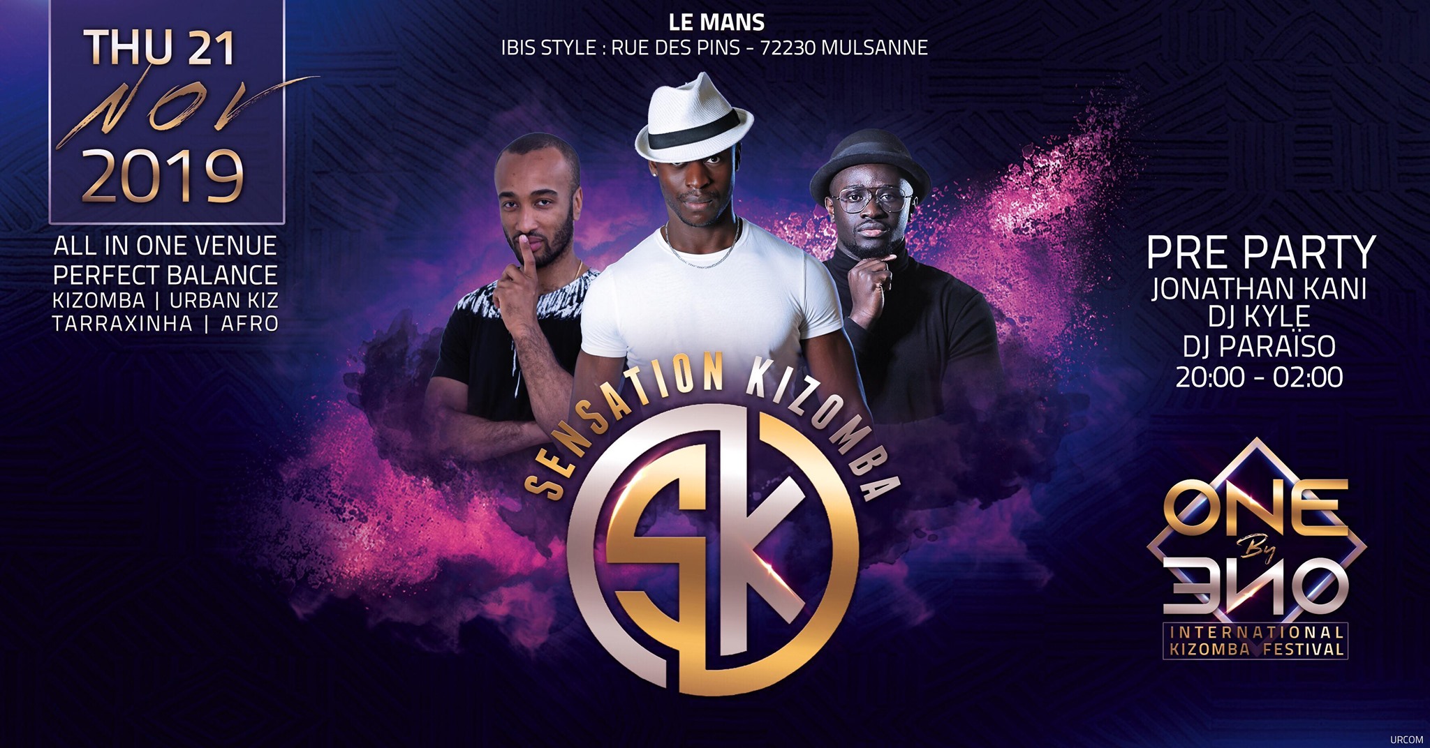 Pre-Party One By One festival by Sensation Kizomba