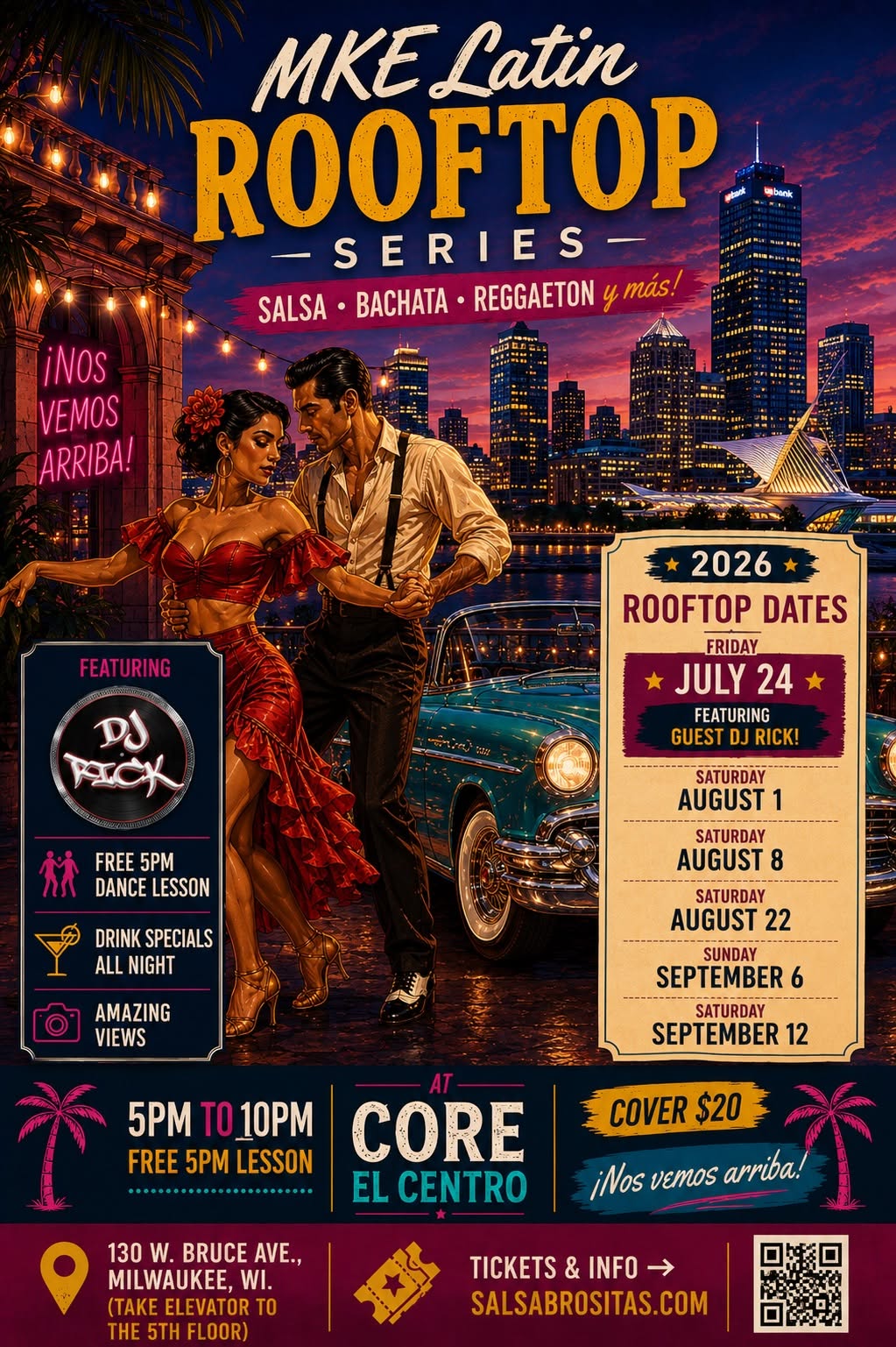 TerRaza Latin Rooftop Series: July 24th Edition