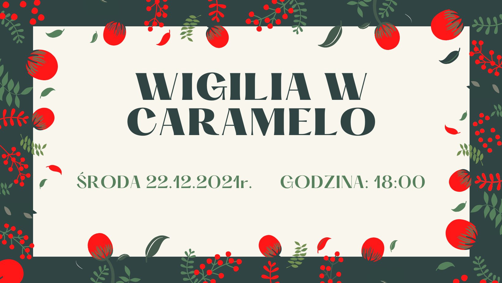 WIGILIA W CARAMELO