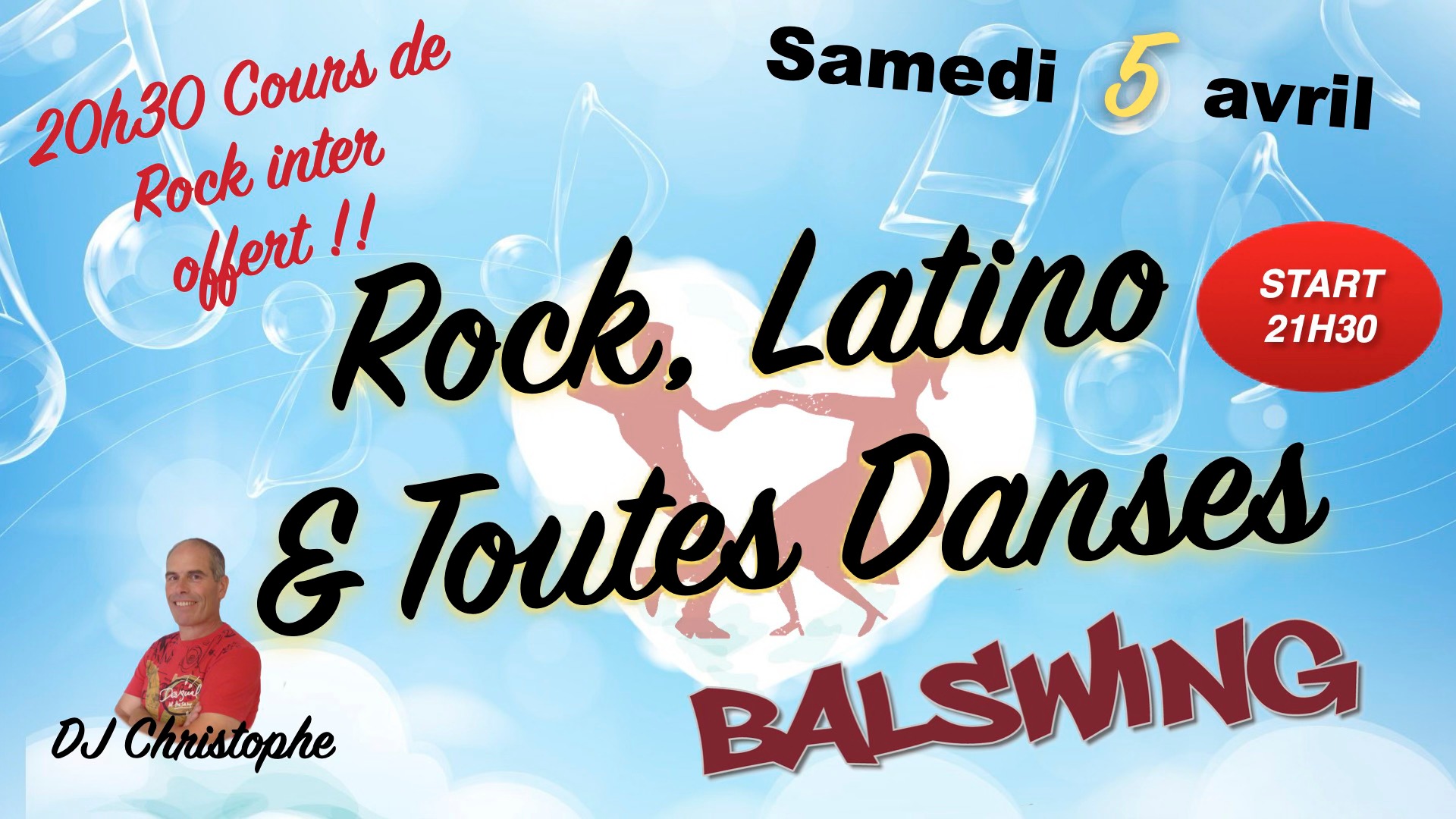 Soirée Rock, Latino & Toutes Danses