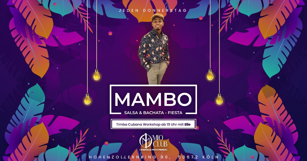MAMBO - Salsa & Bachata Fiesta - DO 09.03