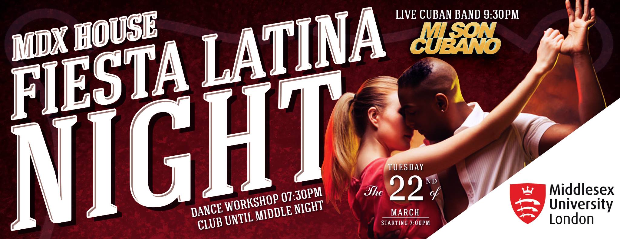 FIESTA LATINA AT MIDDLESEX UNIVERSITY