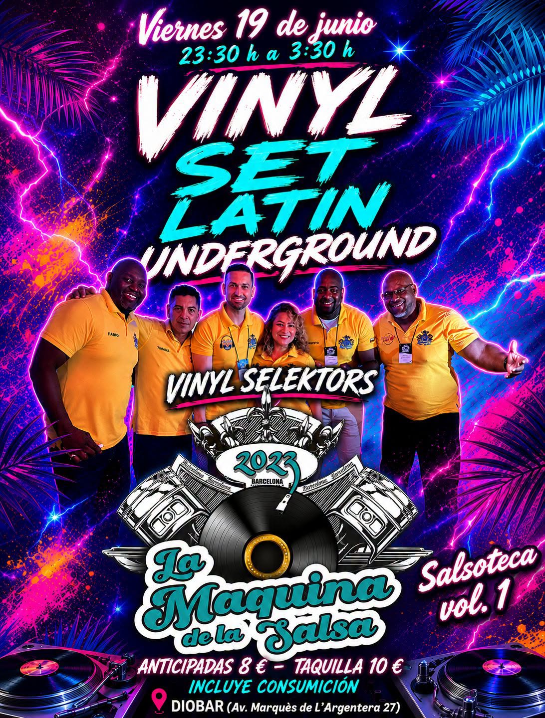Latin Underground! ::: La Máquina de la Salsa Vinyl Set
