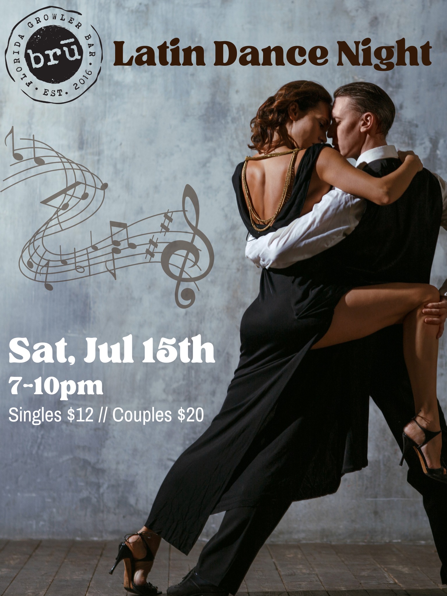 BRU AFTER DARK: LATIN DANCE NIGHT