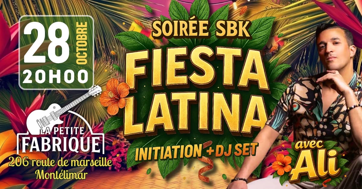 🌺 𝐒𝐎𝐈𝐑𝐄́𝐄 𝐒𝐁𝐊 avec Ali La Petite FABrique
