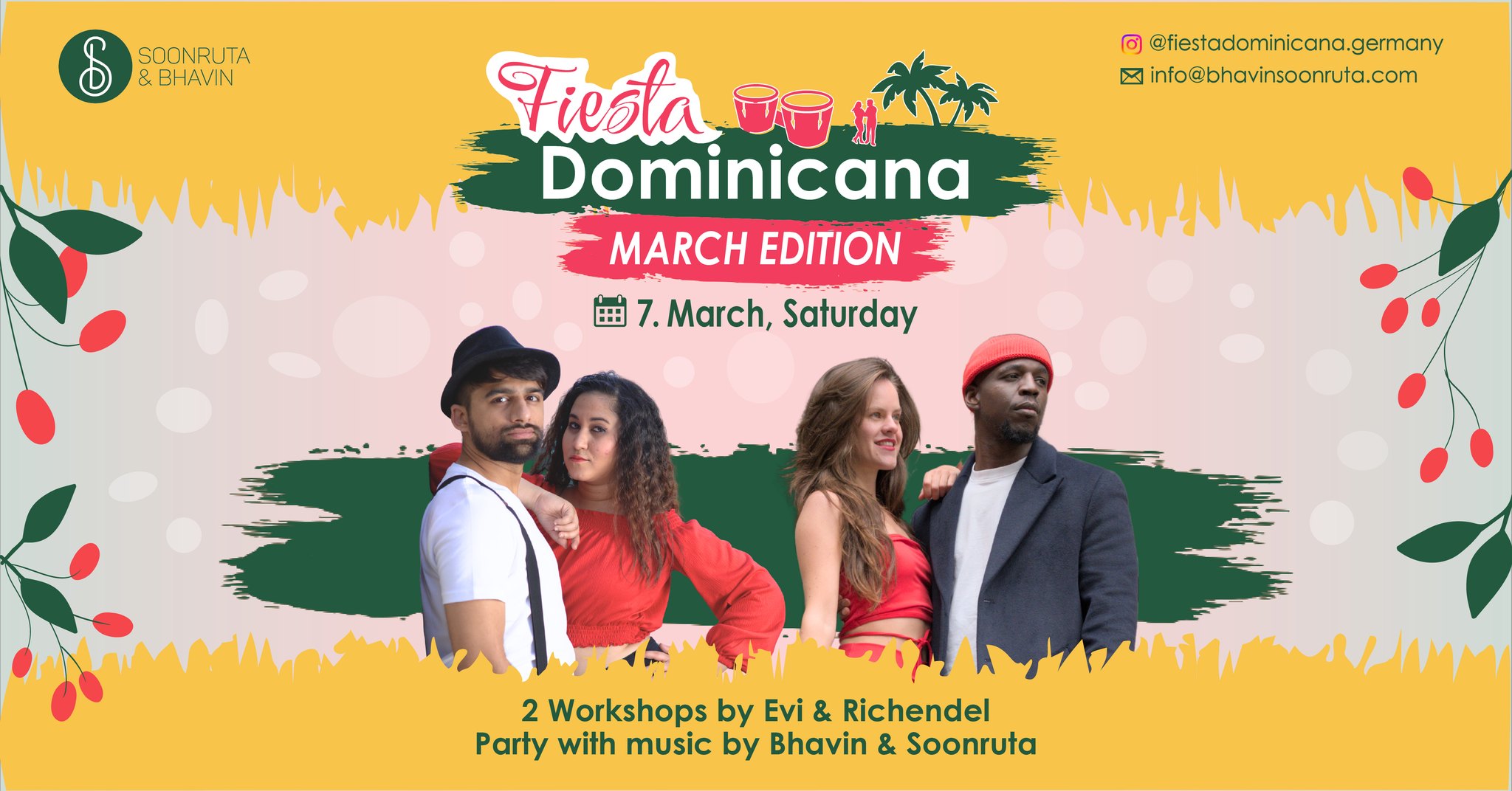 Fiesta Dominicana March Edition - 7th March