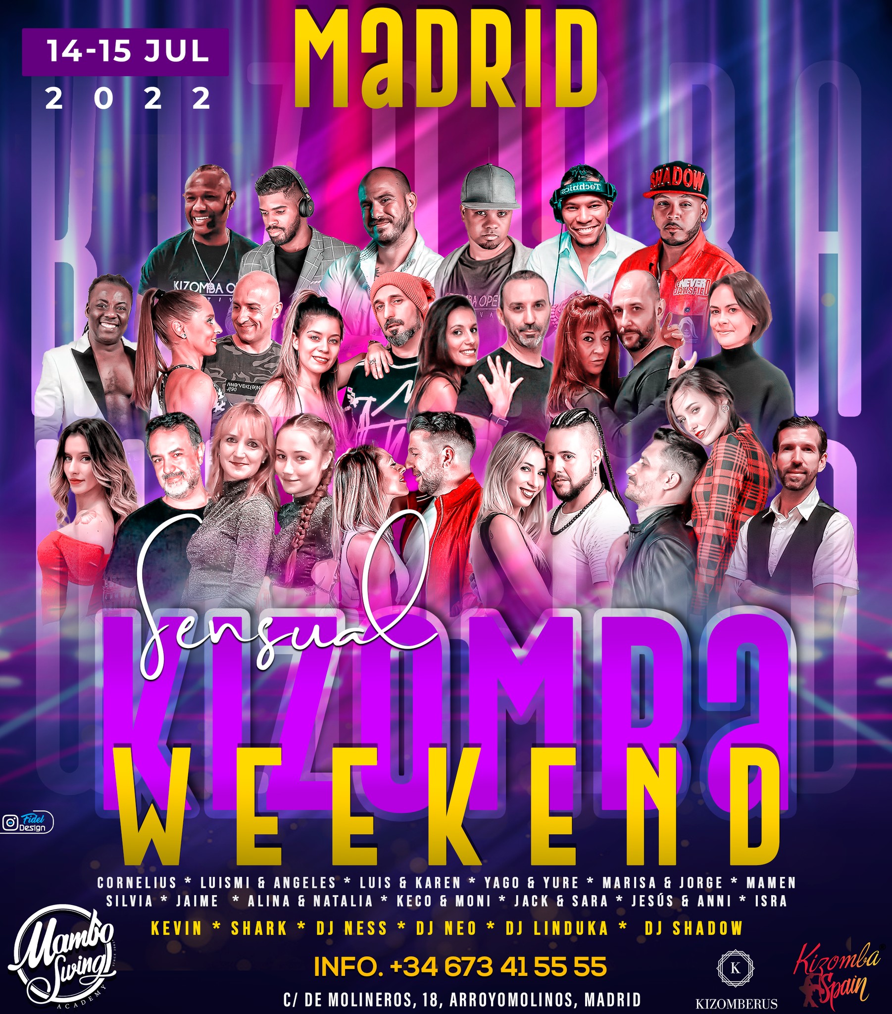 Kizomba Sensual - 15-16 Julio 2022