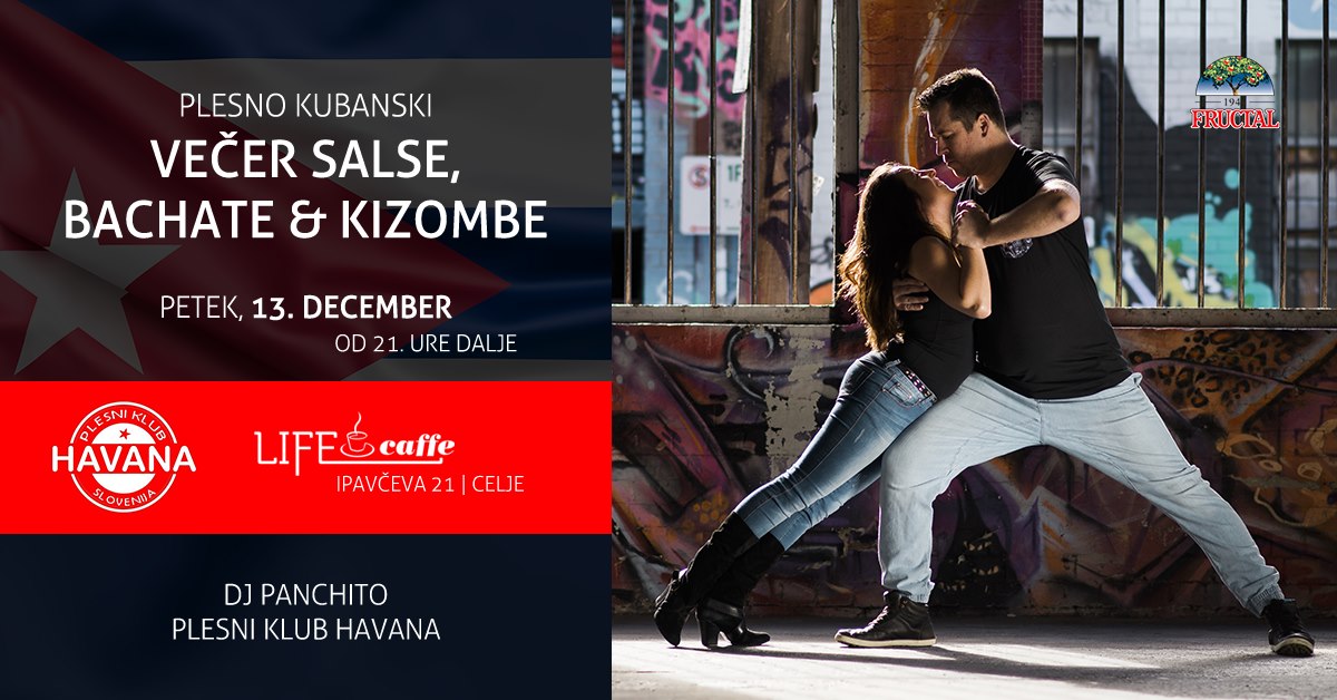 Večer Salse, Bachate & Kizombe