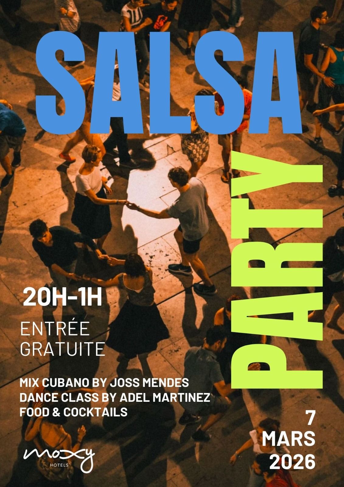 salsa party at the moxy