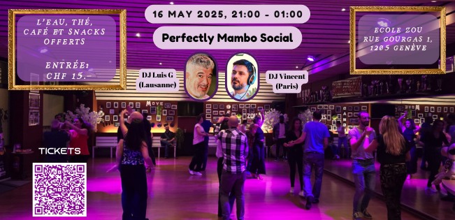 Soirée Perfectly Mambo - 16 mai 2025