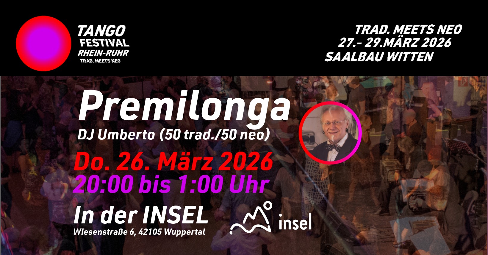 Premilonga Tangofestival Rhein-Ruhr 2026