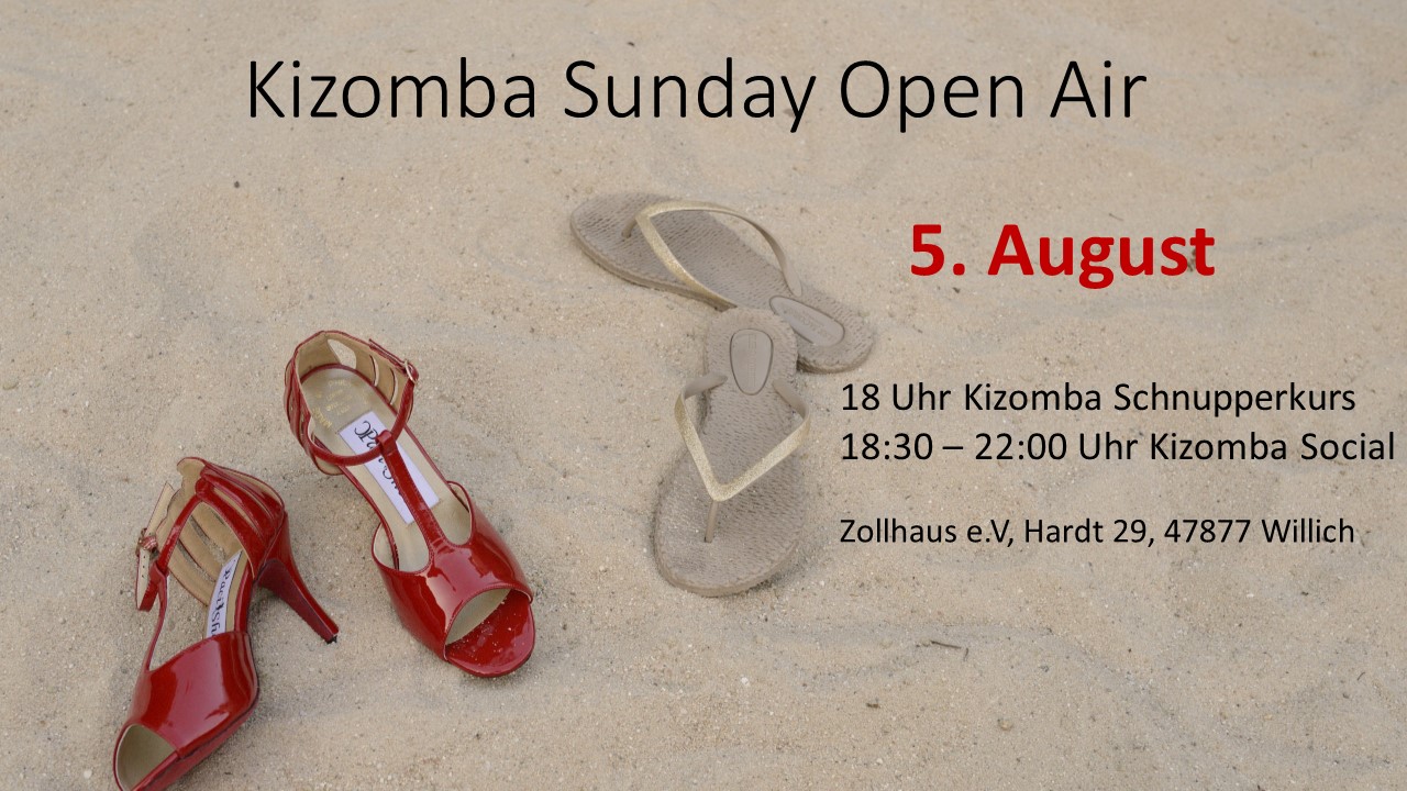 Kizomba Sunday Open Air 5. August