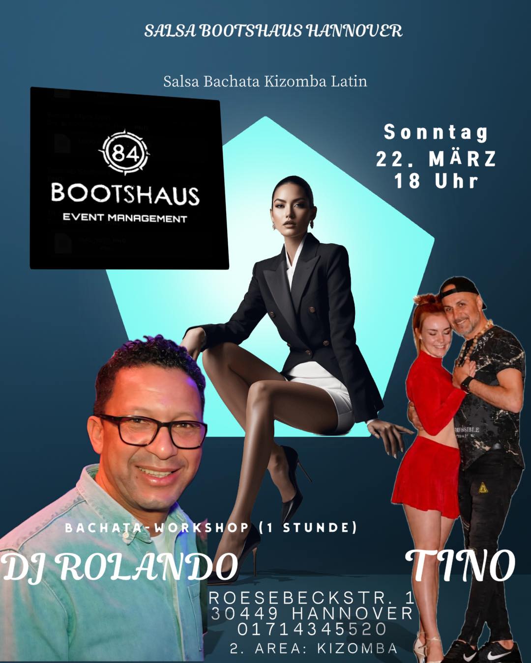 BACHATA WORKSHOP & LATIN PARTY
