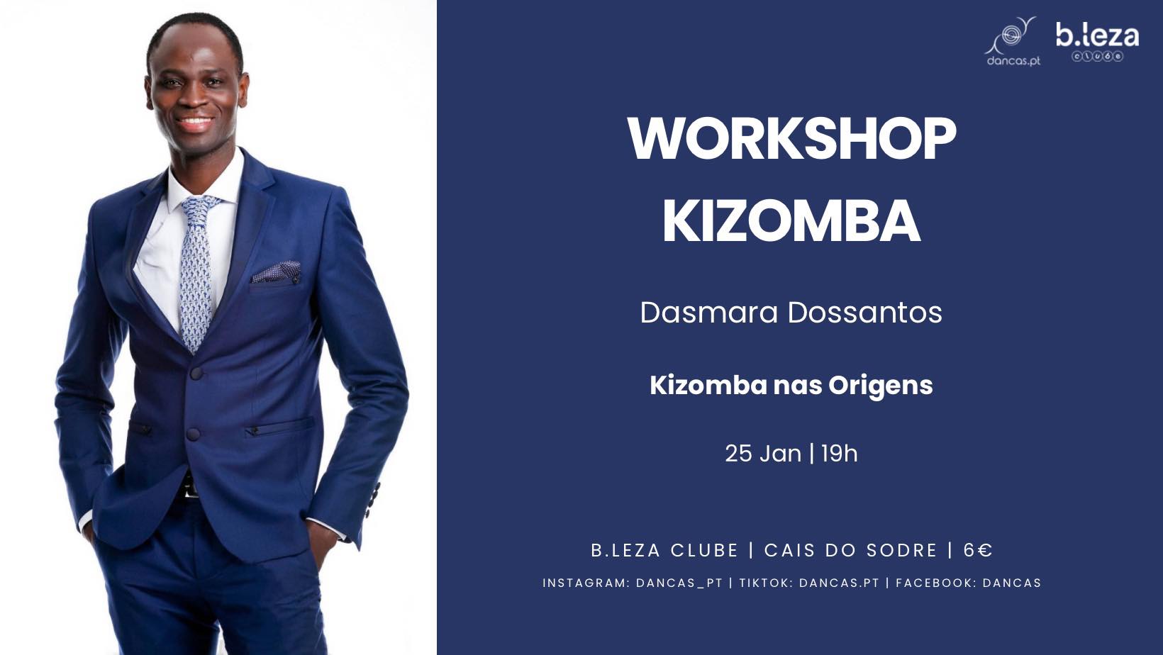 Danças no B.leza 25 Jan Kizomba nas Origens Dasmara Dossantos